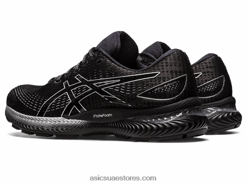 Asics أسود / فضي نقي جل سايون 2N24DJ509