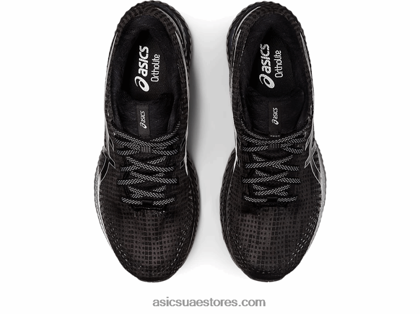 Asics أسود / فضي نقي جل سايون 2N24DJ509