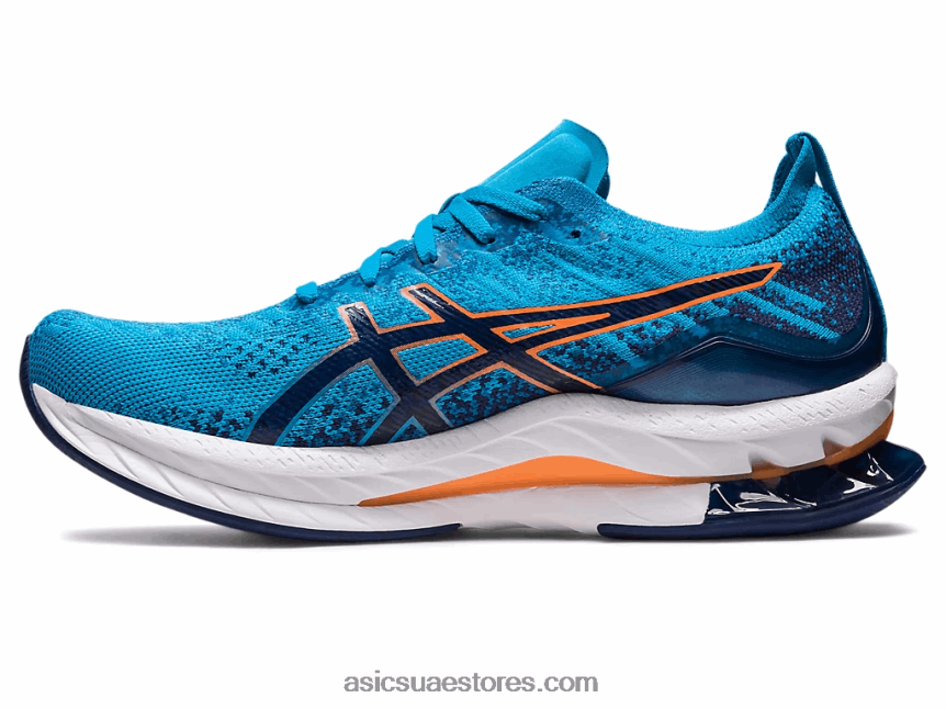 Asics الجزيرة الزرقاء / الشمس الخوخ انفجار جل كينسي 2N24DJ511