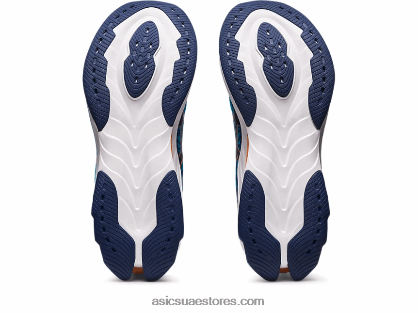 Asics الجزيرة الزرقاء / الشمس الخوخ انفجار جل كينسي 2N24DJ511