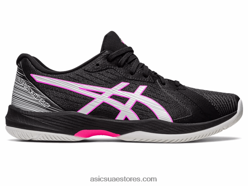 Asics أسود / وردي ساخن حل سريع وما يليها 2N24DJ513