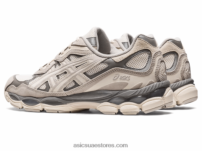 Asics كريم / المحار الرمادي هلام مدينة نيويورك 2N24DJ51
