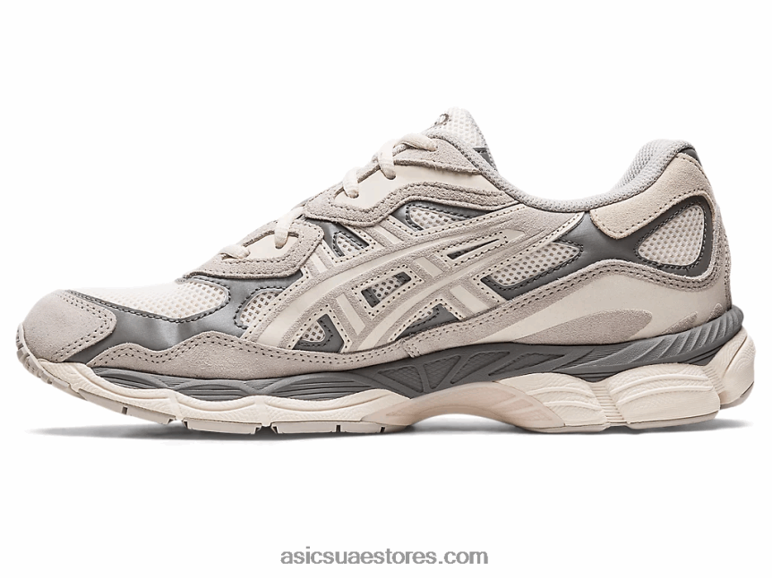 Asics كريم / المحار الرمادي هلام مدينة نيويورك 2N24DJ51
