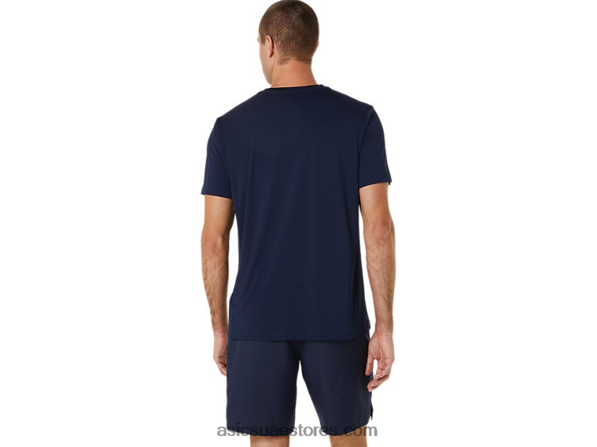 Asics منتصف الليل أحذية محكمة للرجال الرسم المحملة 2N24DJ520