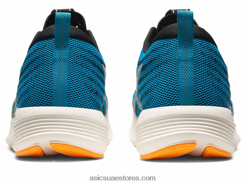 Asics جزيرة البوب ​​الأزرق / البرتقالي سرعة إيفورايد 2N24DJ522