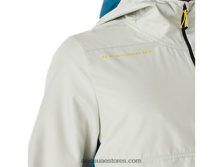 Asics حبر البط البري / ضوء المريمية أنوراك فوجيتريل للرجال 2N24DJ523