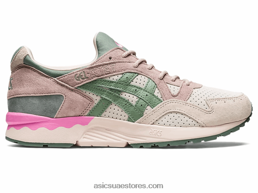 Asics كريم / سليت رمادي هلام لايت الخامس الربيع في اليابان 2N24DJ60