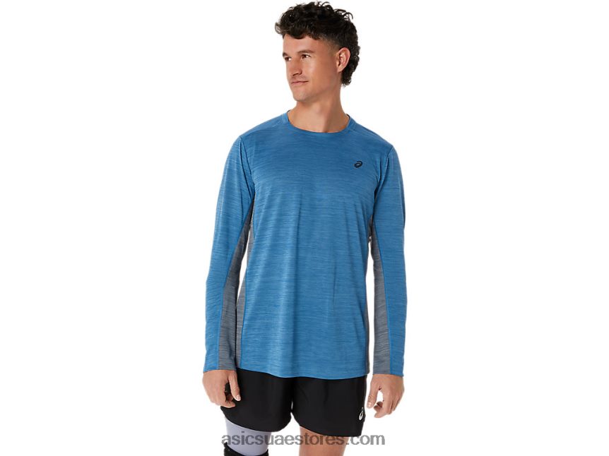 Asics اللازوردية / حاضرة قطار رجال سانا كم طويل 2N24DJ604