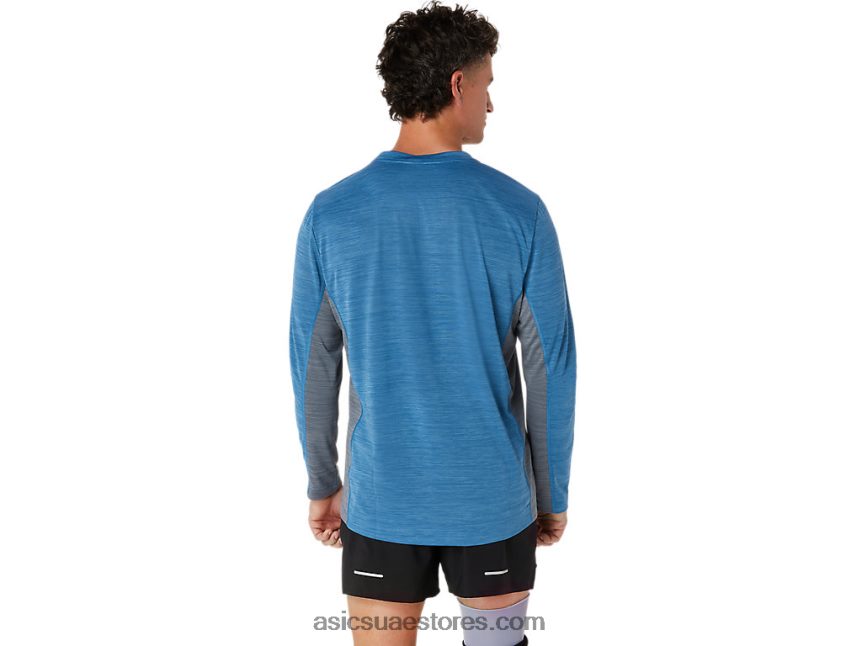 Asics اللازوردية / حاضرة قطار رجال سانا كم طويل 2N24DJ604