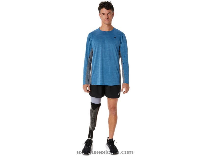 Asics اللازوردية / حاضرة قطار رجال سانا كم طويل 2N24DJ604