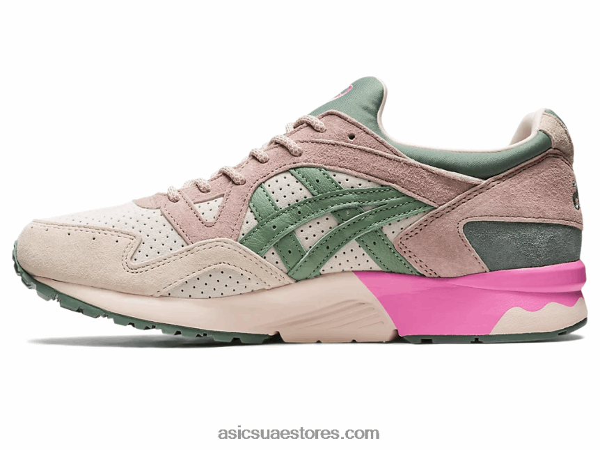 Asics كريم / سليت رمادي هلام لايت الخامس الربيع في اليابان 2N24DJ60
