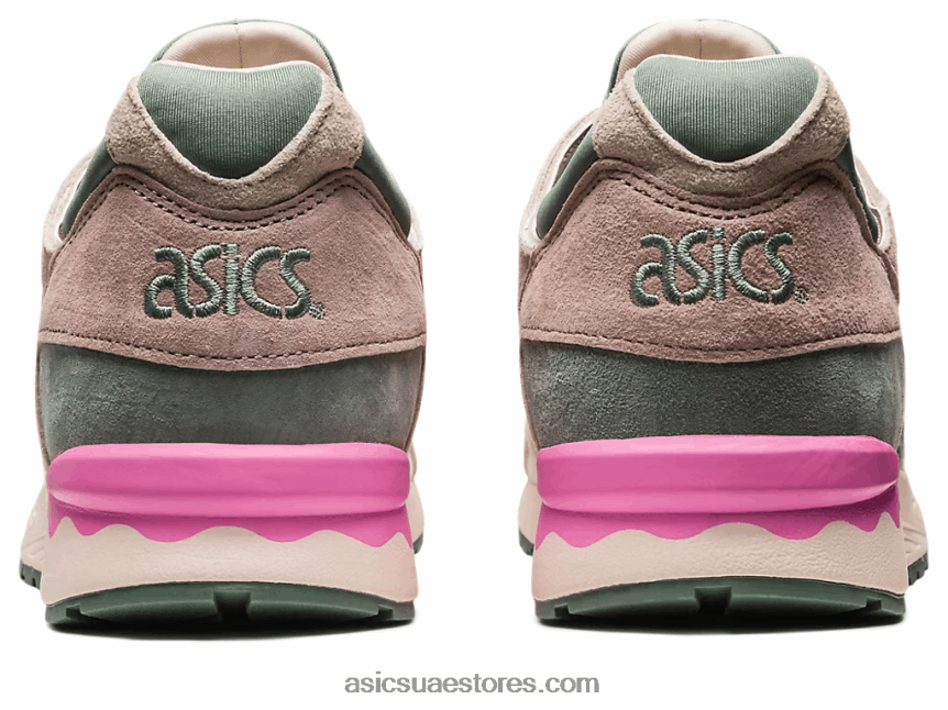 Asics كريم / سليت رمادي هلام لايت الخامس الربيع في اليابان 2N24DJ60