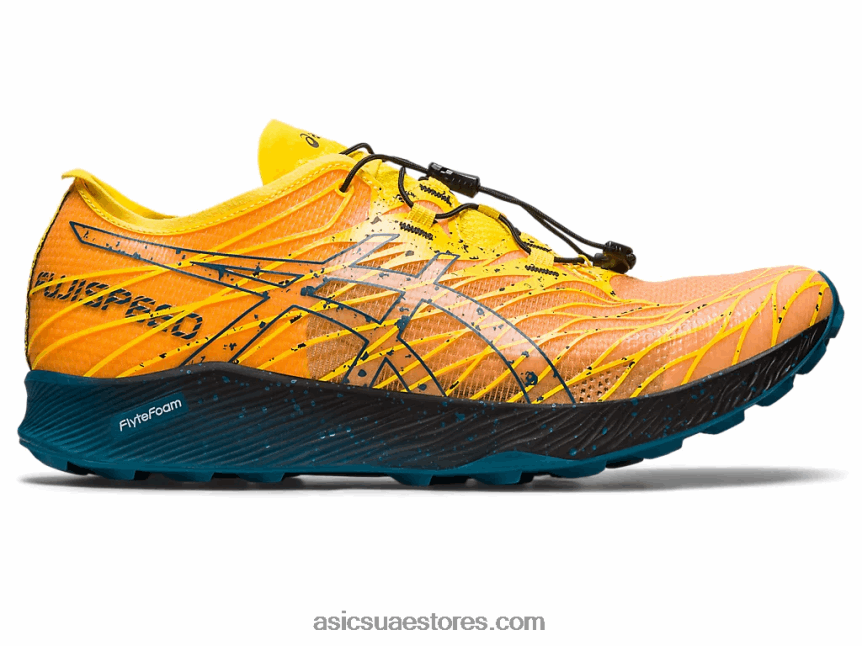 Asics أصفر ذهبي / حبر البط البري فوجيسبيد 2N24DJ636
