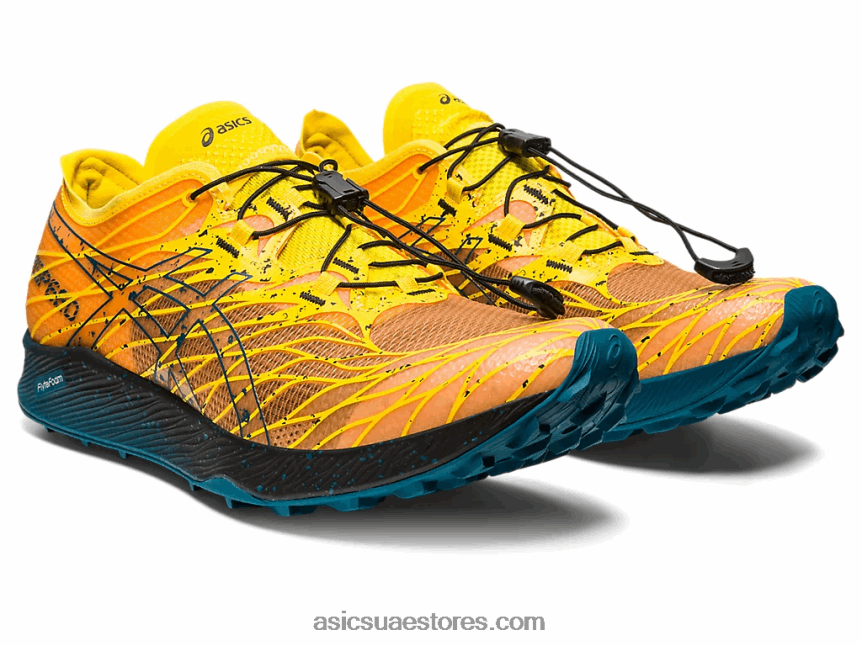 Asics أصفر ذهبي / حبر البط البري فوجيسبيد 2N24DJ636