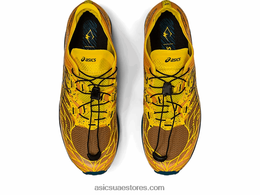 Asics أصفر ذهبي / حبر البط البري فوجيسبيد 2N24DJ636