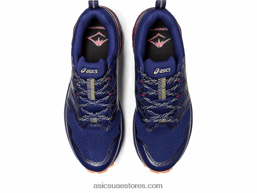 Asics أزرق نيلي / زيت زيتون جل ترابوكو تيرا 2N24DJ637