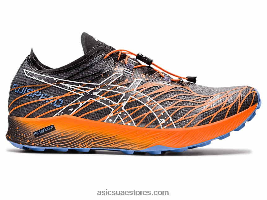 Asics أسود / أبيض فوجيسبيد 2N24DJ638