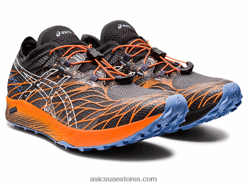 Asics أسود / أبيض فوجيسبيد 2N24DJ638