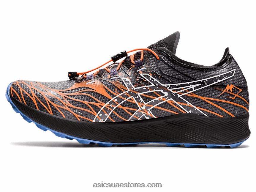 Asics أسود / أبيض فوجيسبيد 2N24DJ638