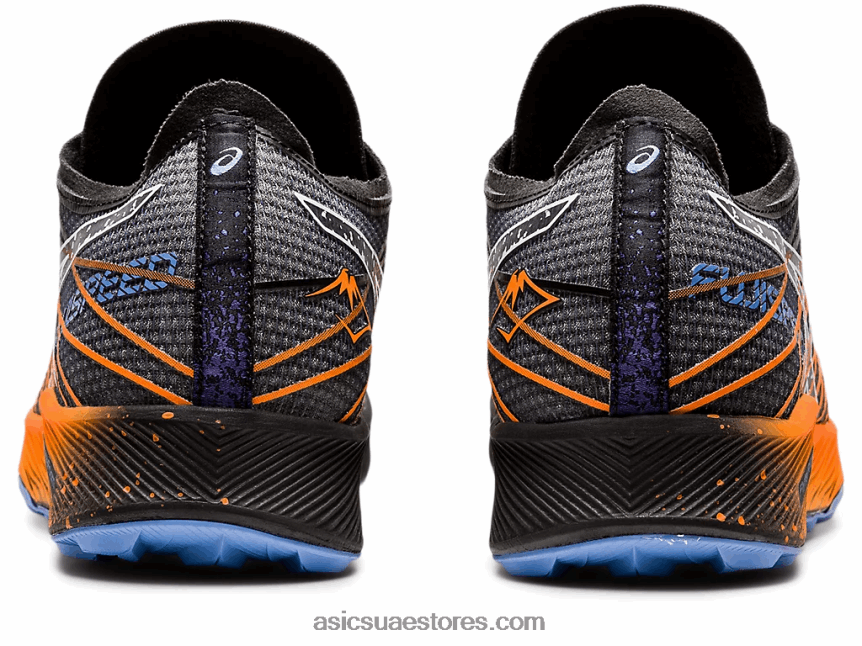 Asics أسود / أبيض فوجيسبيد 2N24DJ638