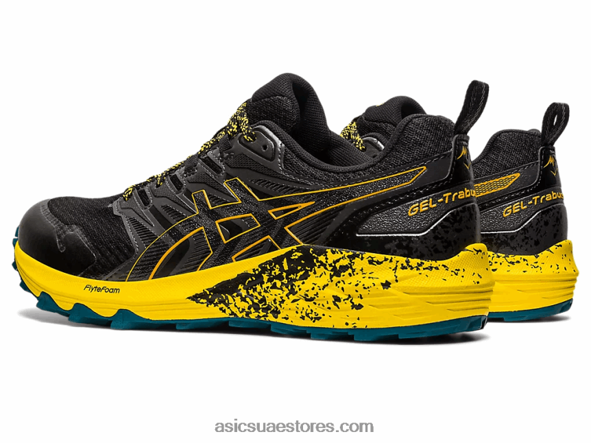 Asics أسود / عاصفة رملية جل ترابوكو تيرا 2N24DJ640