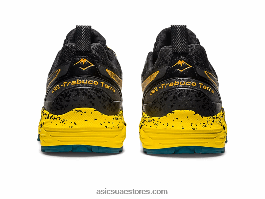 Asics أسود / عاصفة رملية جل ترابوكو تيرا 2N24DJ640