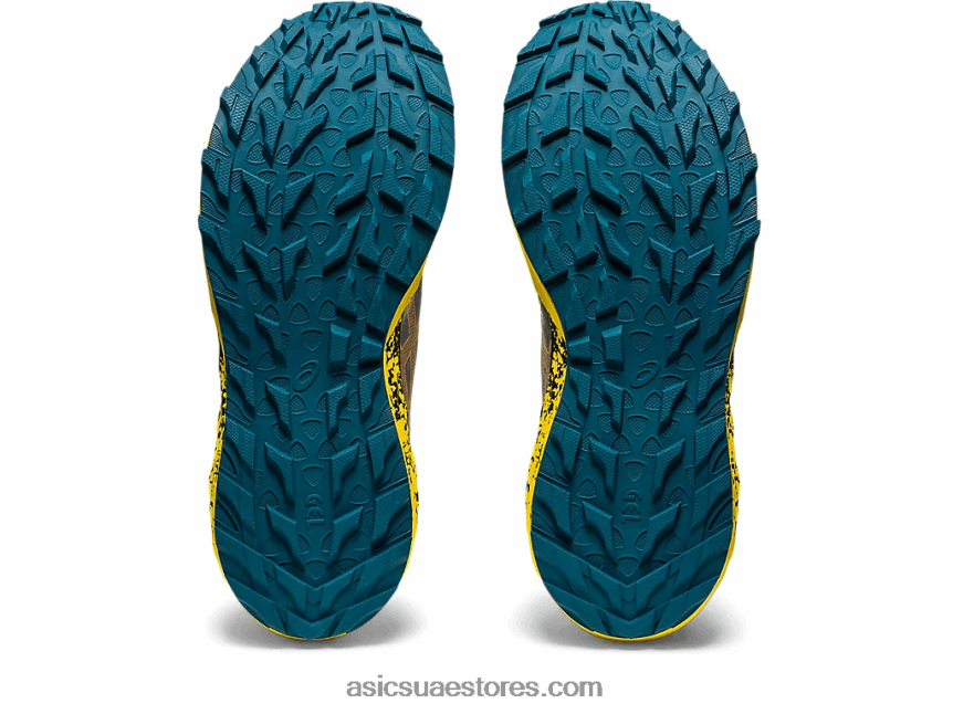 Asics أسود / عاصفة رملية جل ترابوكو تيرا 2N24DJ640