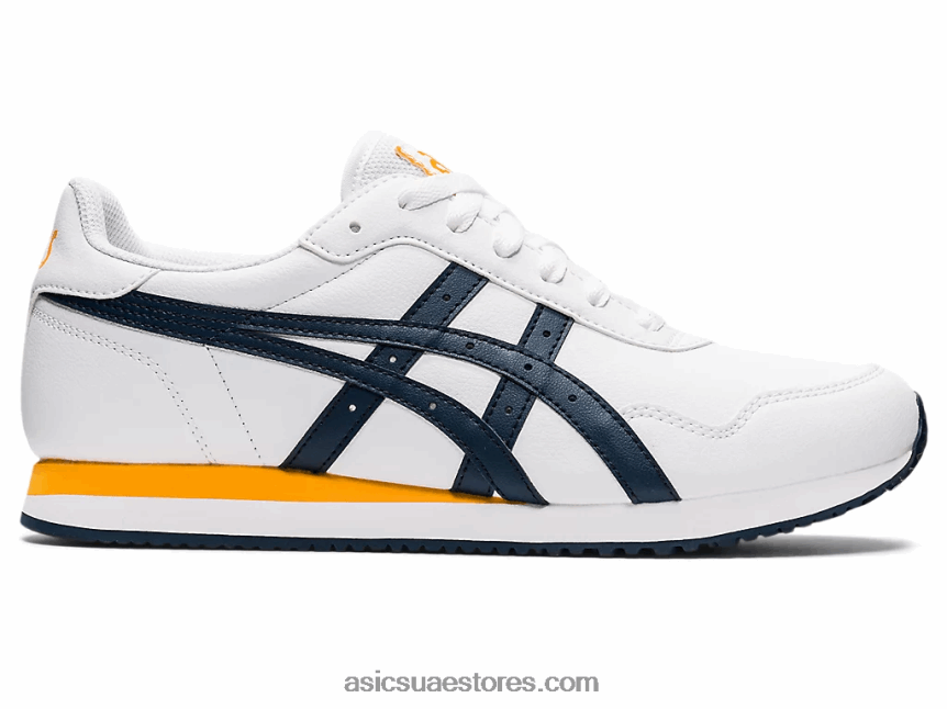 Asics أبيض / أزرق فرنسي عداء النمر 2N24DJ641