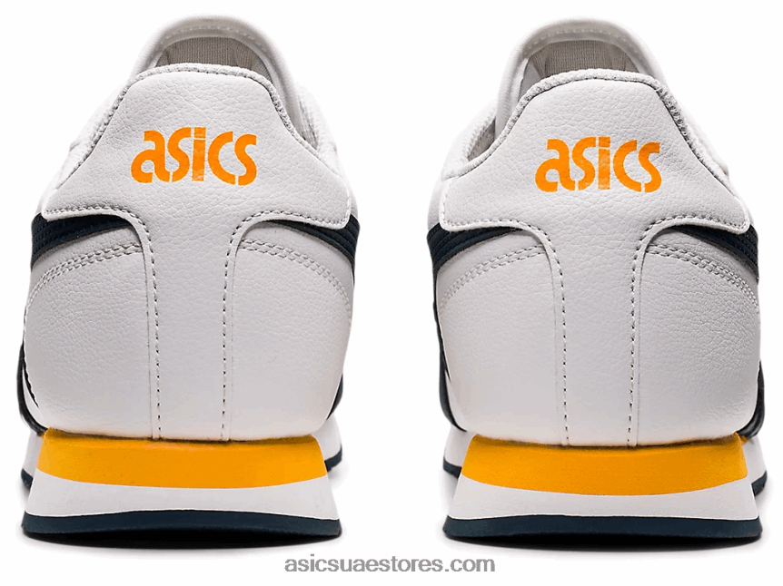Asics أبيض / أزرق فرنسي عداء النمر 2N24DJ641