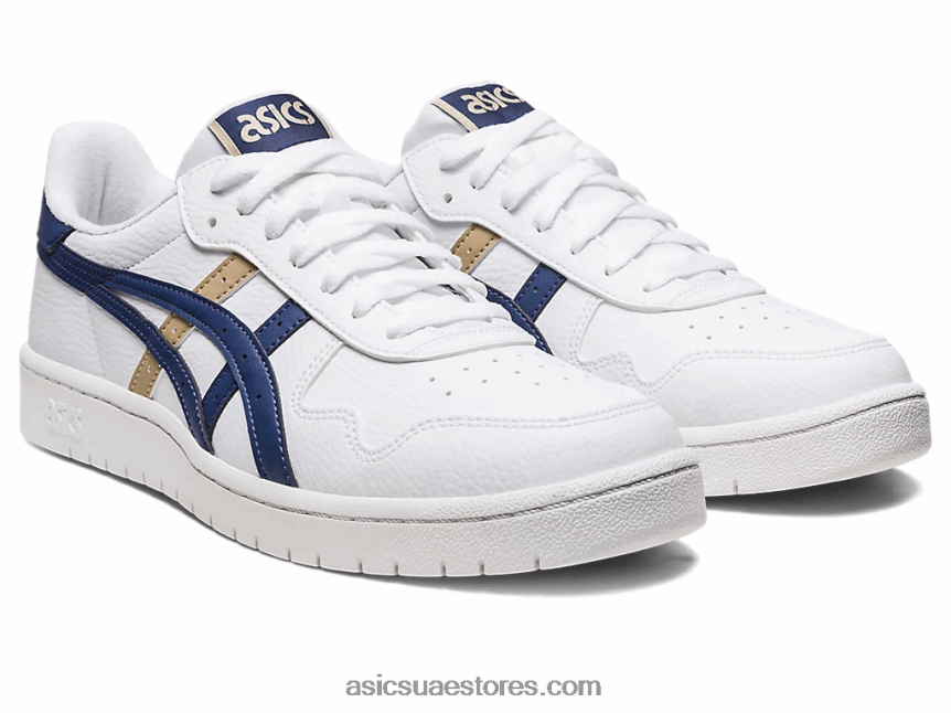 Asics أبيض / أزرق نيلي اليابان اس 2N24DJ643