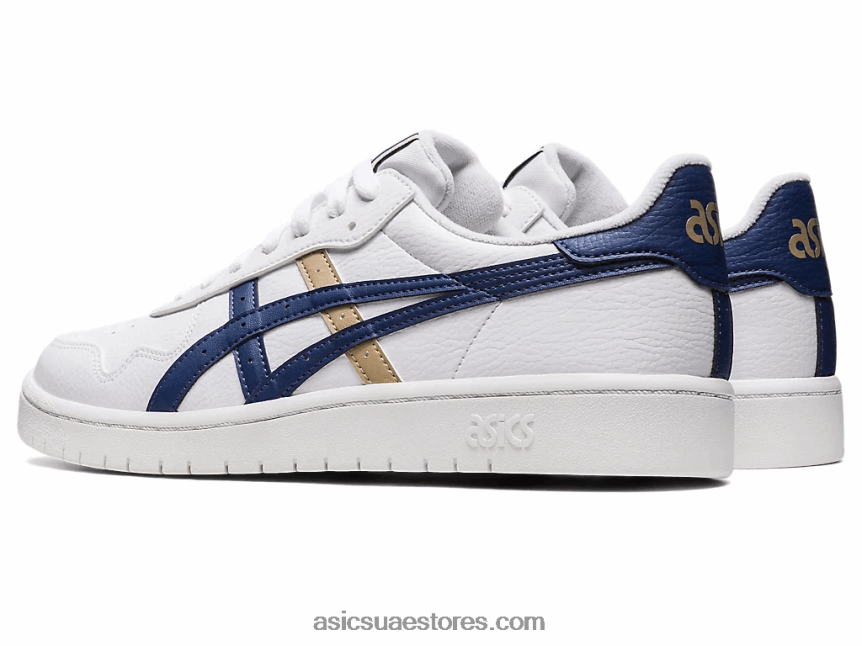 Asics أبيض / أزرق نيلي اليابان اس 2N24DJ643