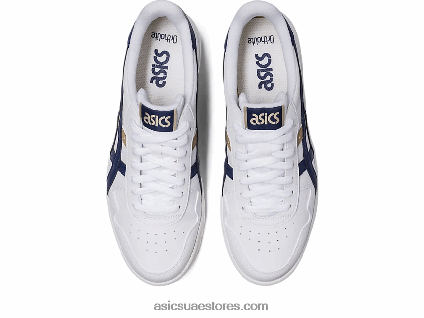 Asics أبيض / أزرق نيلي اليابان اس 2N24DJ643