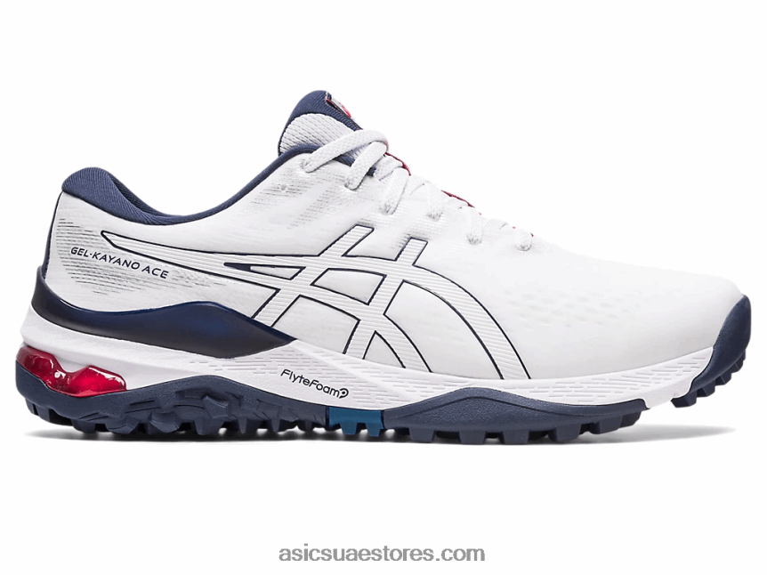 Asics أبيض جيل كايانو ايس واسع 2N24DJ65