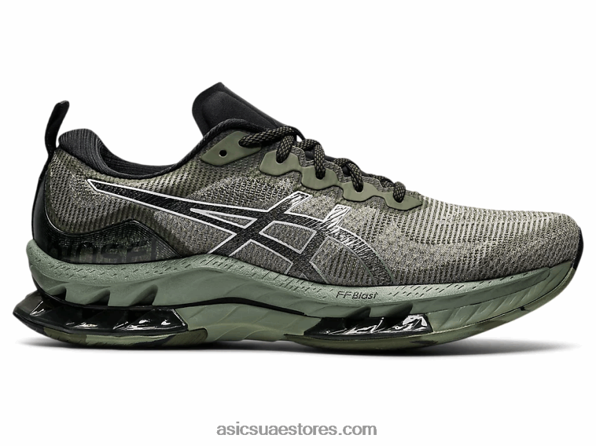 Asics حزاز أخضر / أبيض جل كينسي بلاست لو 2N24DJ654