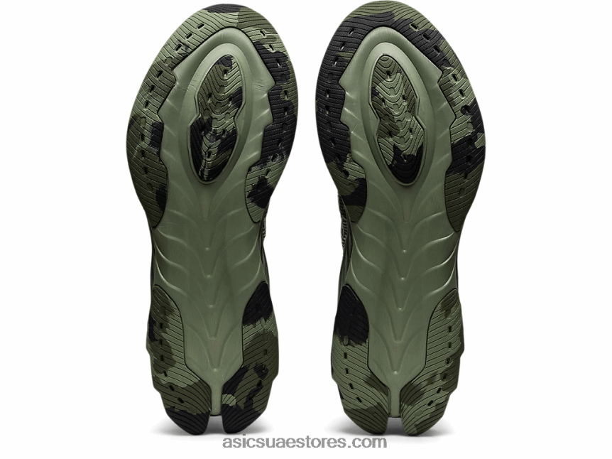 Asics حزاز أخضر / أبيض جل كينسي بلاست لو 2N24DJ654