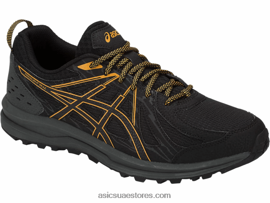 Asics أسود درب متكرر 2N24DJ659
