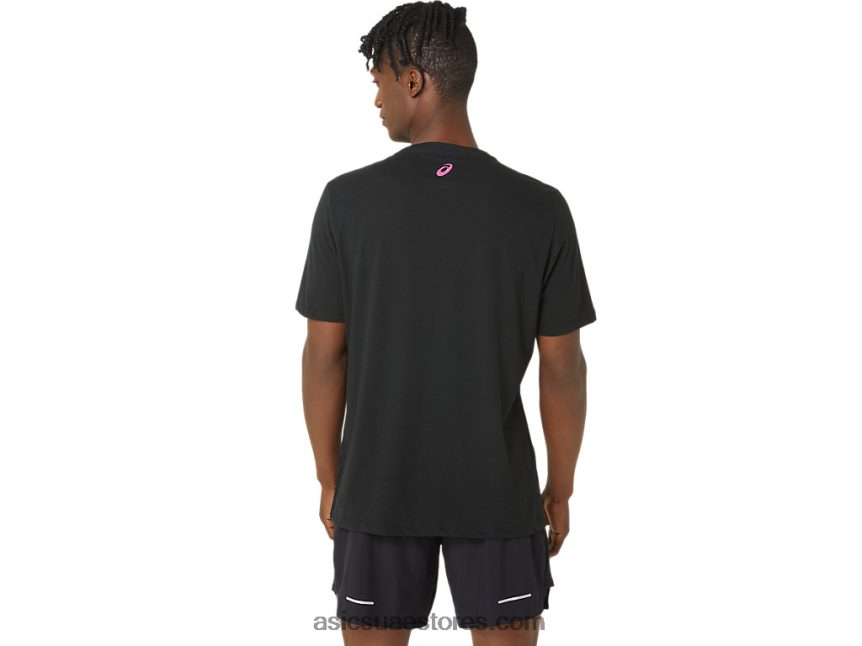 Asics أسود الأداء للجنسين سباقات المضمار والميدان الرسم المحملة 2N24DJ67