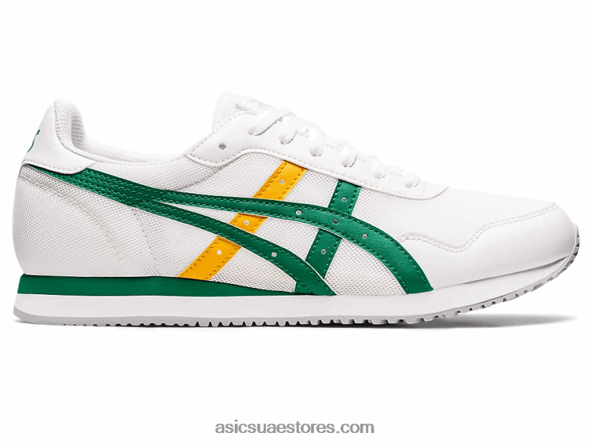Asics أبيض / كرنب عداء النمر 2N24DJ694