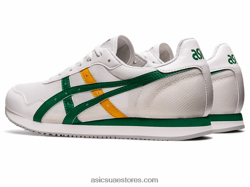Asics أبيض / كرنب عداء النمر 2N24DJ694