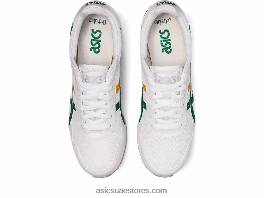 Asics أبيض / كرنب عداء النمر 2N24DJ694