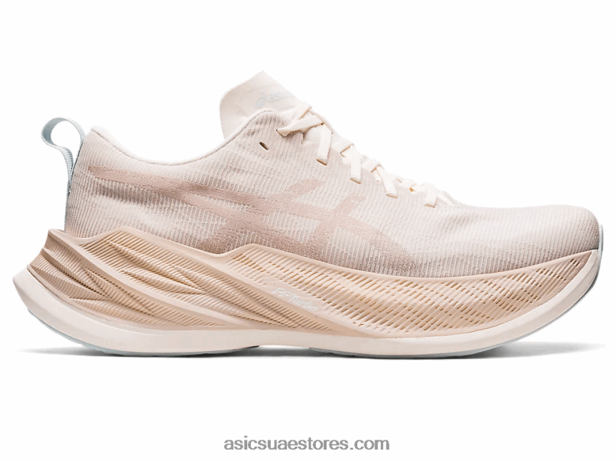 Asics كريم / بيج معدني سوبربلاست 2N24DJ7