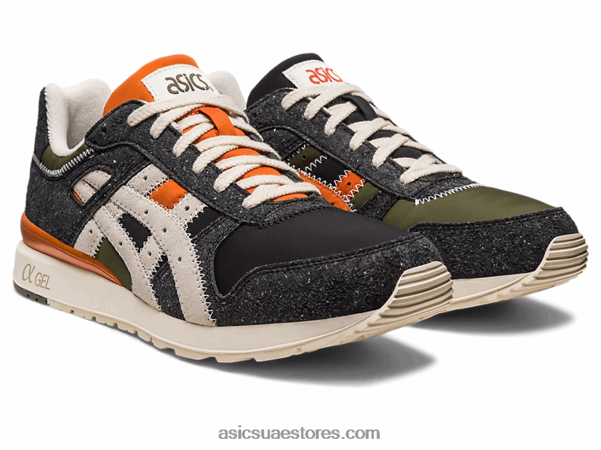 Asics أسود / كريم جي تي الثاني 2N24DJ705