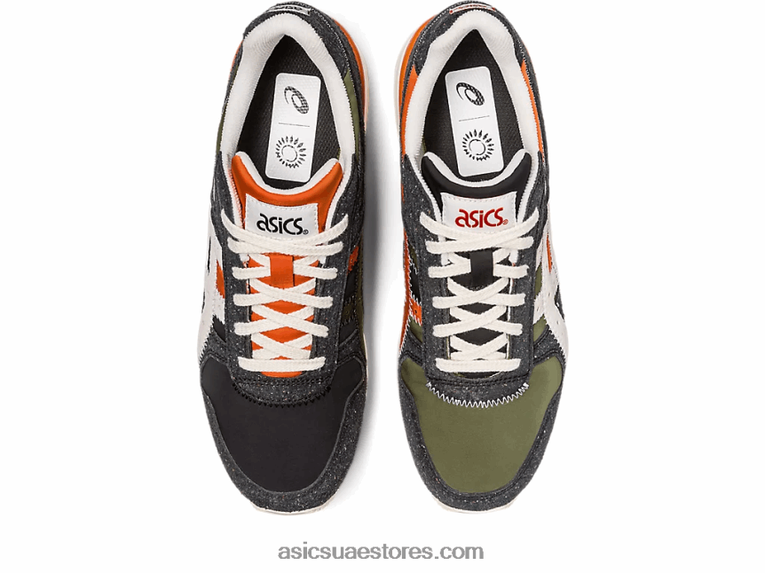 Asics أسود / كريم جي تي الثاني 2N24DJ705