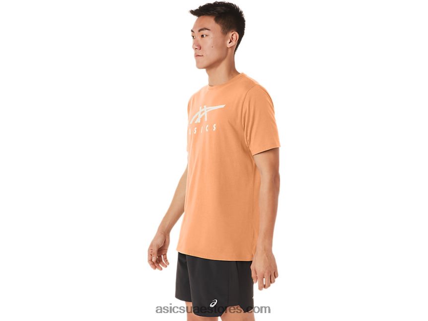 Asics الكثبان الصيفية كم قصير شريطية 2N24DJ70