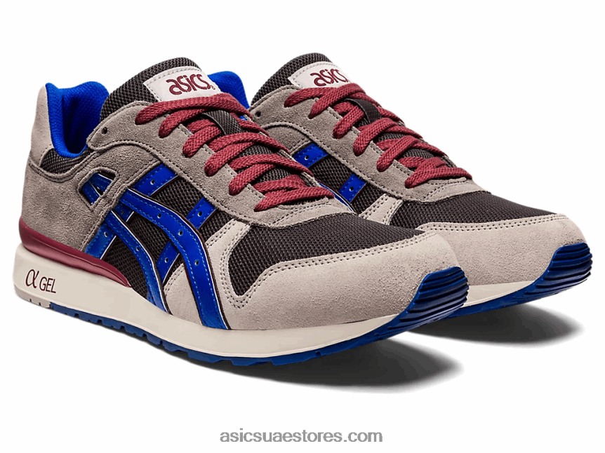 Asics سبج رمادي / أزرق وهمي جي تي الثاني 2N24DJ766