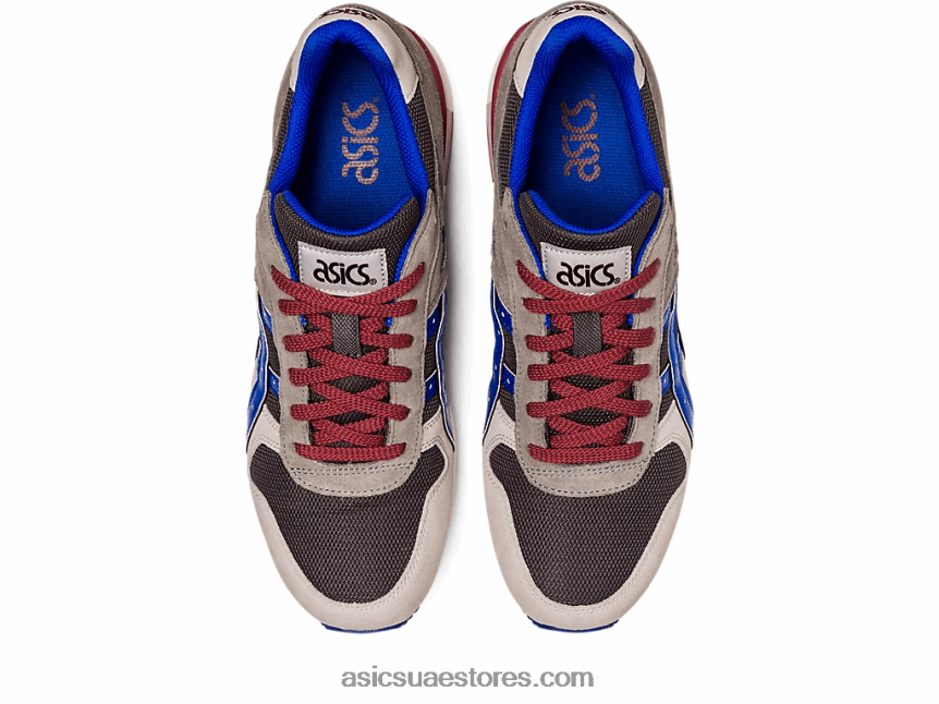 Asics سبج رمادي / أزرق وهمي جي تي الثاني 2N24DJ766