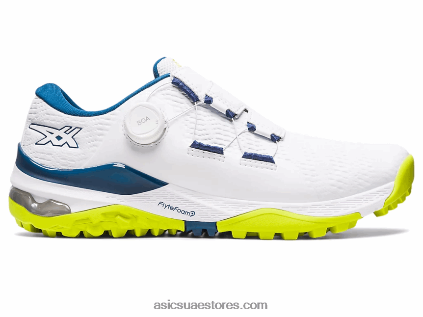Asics أبيض / ماكو أزرق جل كايانو ايس بوا 2N24DJ77