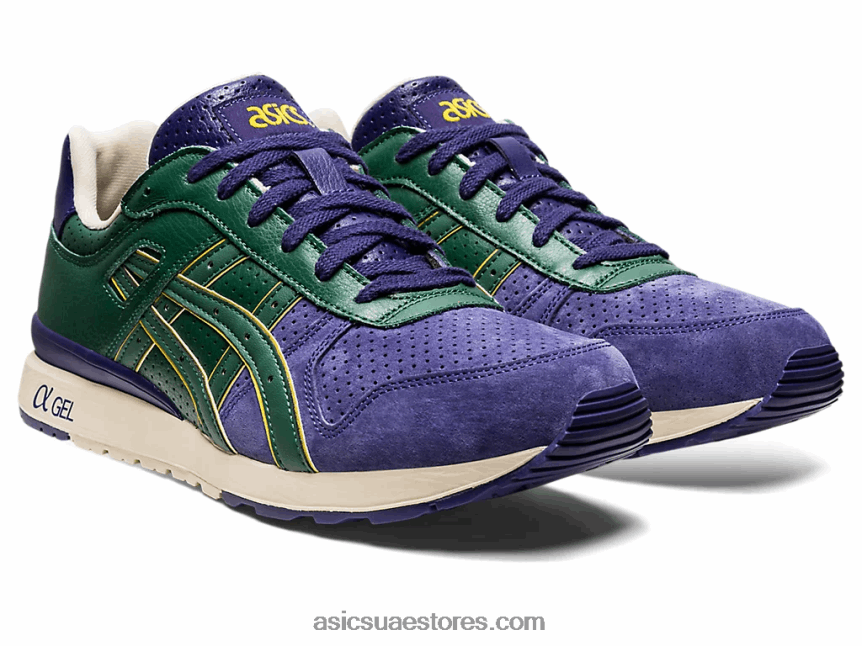 Asics أرجواني غير لامع / أخضر هنتر جي تي الثاني 2N24DJ777