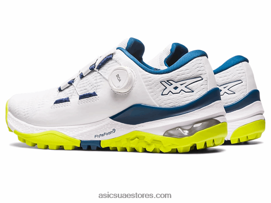 Asics أبيض / ماكو أزرق جل كايانو ايس بوا 2N24DJ77