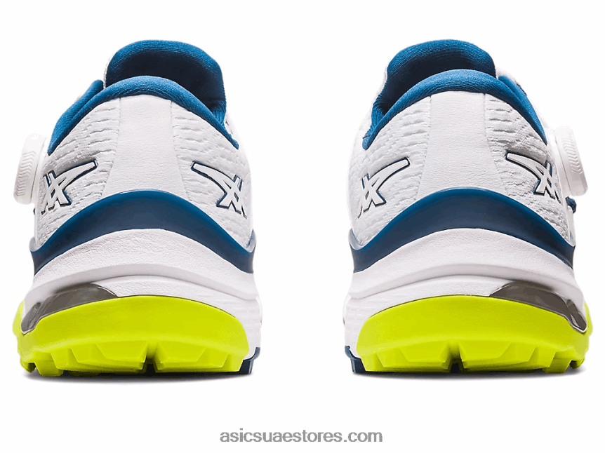 Asics أبيض / ماكو أزرق جل كايانو ايس بوا 2N24DJ77